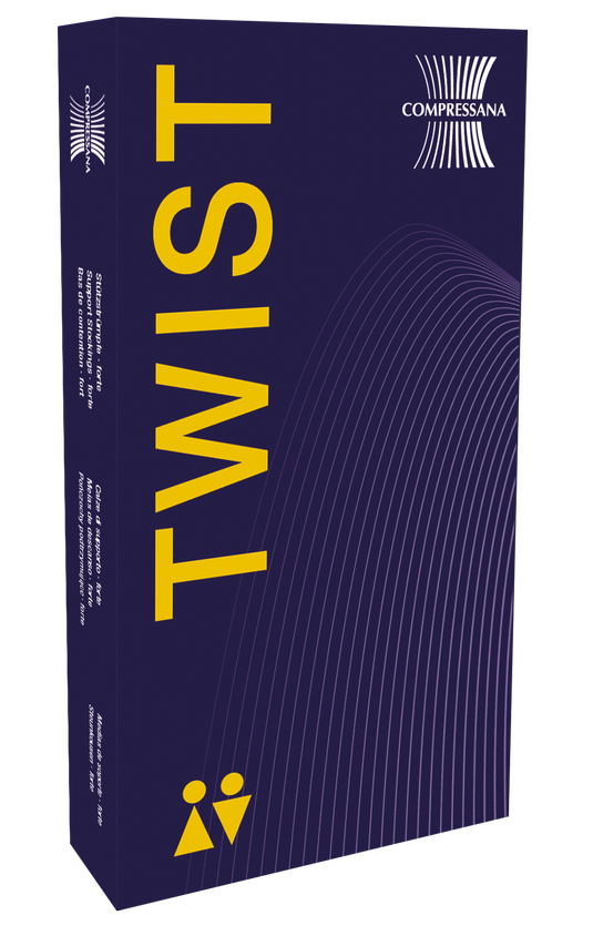 Stützstrümpfe Compressana Twist mit Baumwolle