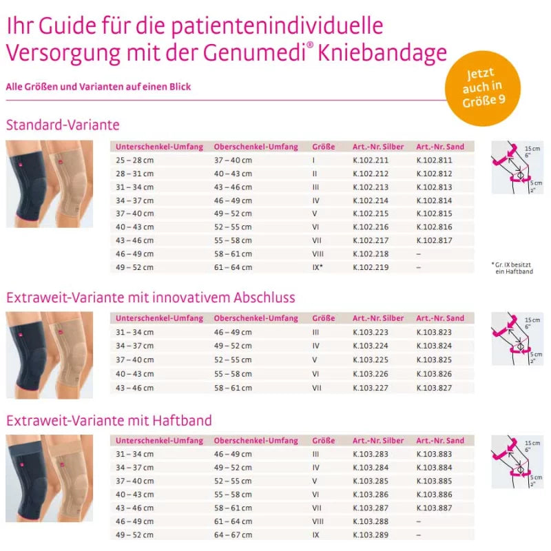 Genumedi Kniebandage