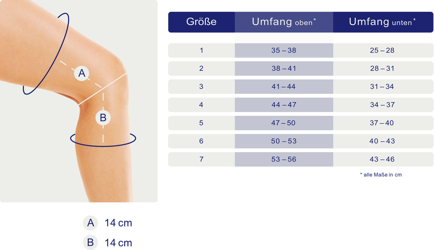 KNIEBANDAGE MORBUS SCHLATTER