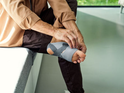 Push med Fußbandage FP