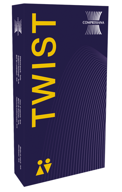 Stützstrümpfe Compressana Twist mit Baumwolle