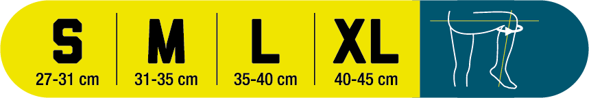 Maßblatt – Größentabelle