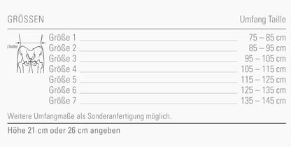 Unterleibstütze Bort PostOban 21cm