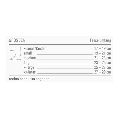 Sprunggelenkbandage Bort Helix S Spiraldynamik USG-Bandage