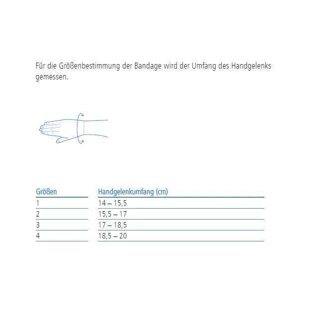 Ofa Bamberg Handgelenkbandage Dynamics Plus 6
