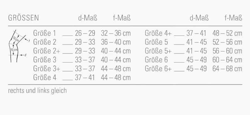 Kniebandage Bort StabiloGen Knie Eco