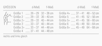 Kniebandage Bort StabiloGen Knie Eco