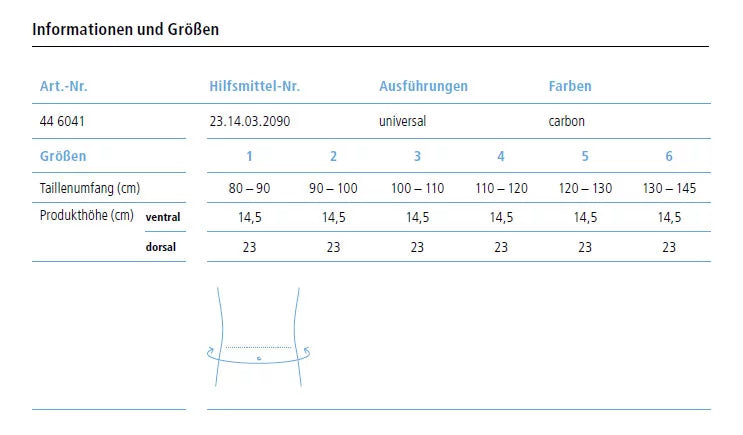 Ofa Bamberg Lumbalbandage Dynamics Plus 8